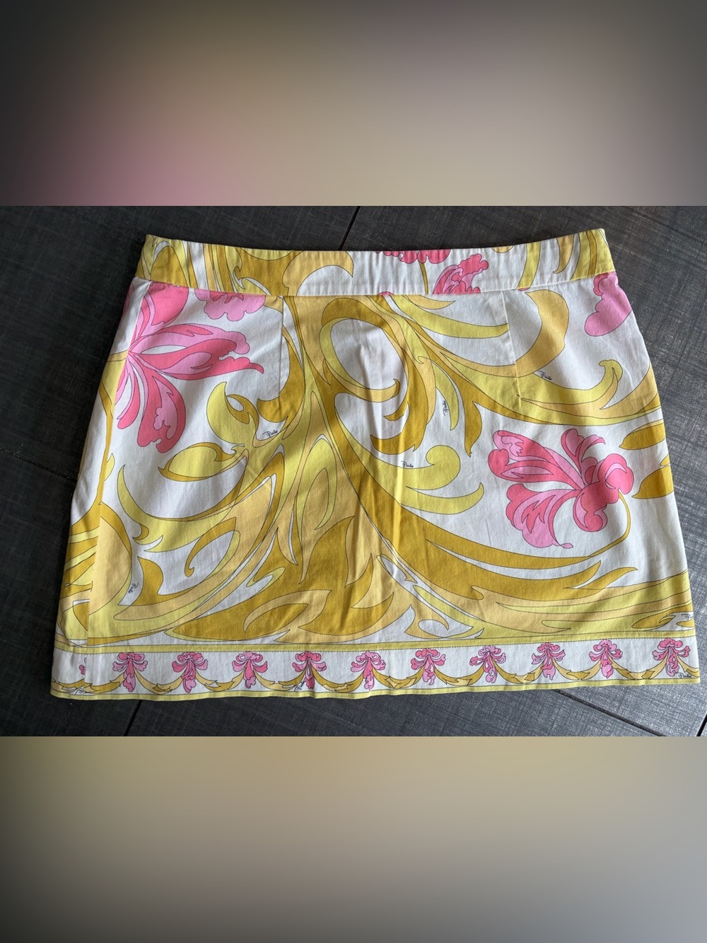 Emilio Pucci mini skirt , vintage